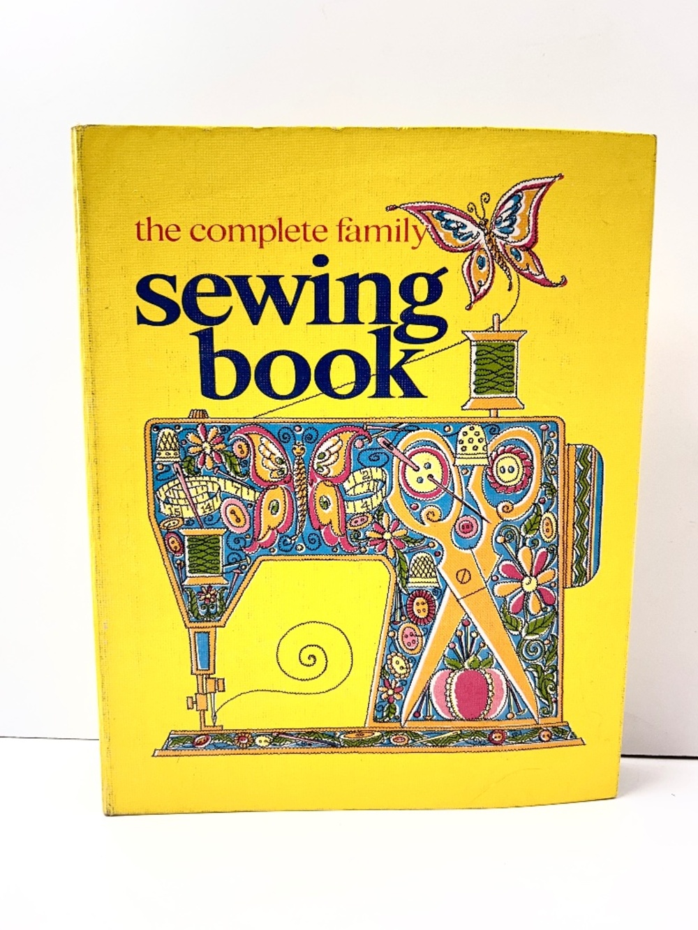 Vintage 1972 The Complete Family Sewing Book 3 Ring Binder Complete
